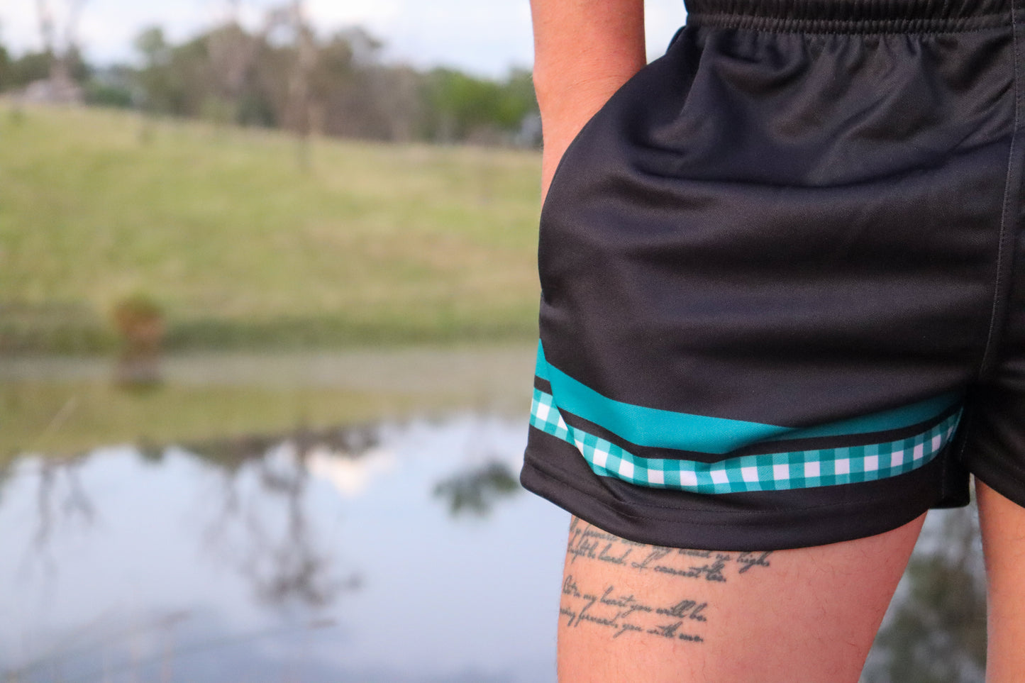 Rugby Shorts - Teal